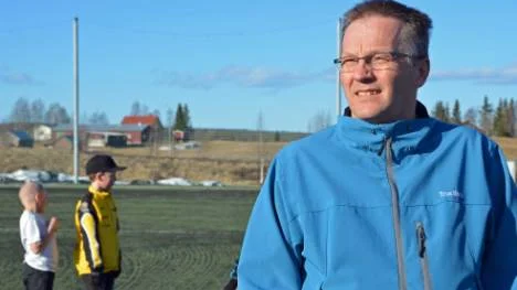 Bengt-Ola Mörtlund är säker på att fotbollen har en framtid i Pajala.