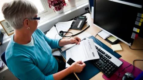 Sensia, före detta Hermelinen i Luleå, har haft problem med telefonin sedan i torsdags berättar Lisbeth Engelmark-Haupt, affärsområdeschef för specialistvården på Sensia.FOTO: Simon Eliasson