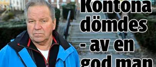 Gode man tömde strokedrabbads konton