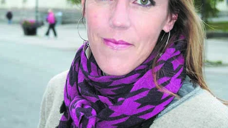 Åsa Larsson, författare med rötterna i Kiruna.
