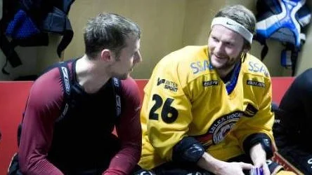 Det blev snabba puckar för Mats Lavander.