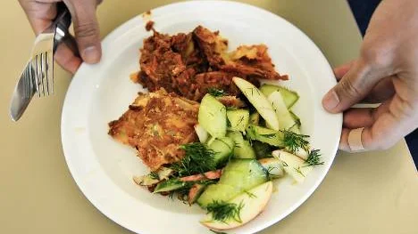 Årets skolmat - lasagne.