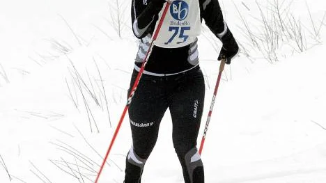 Lovande junioren Lina Lundbeg från Jukkasjärvi slog till med en sjätteplats.
