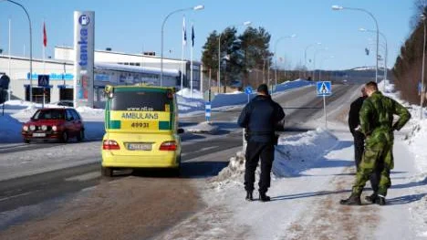 En pojke skallskadades när han blev påkörd på övergångsstället intill korsningen Lulevägen/Sturegatan i Boden. Bilföraren är misstänkt för vårdlöshet i trafik.FOTO: Lena Tegström