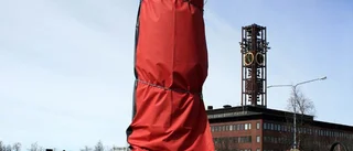 Raketen äntligen på plats