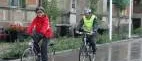 Cykeltest i hällregn