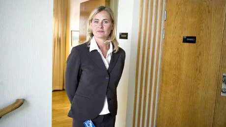 Åklagare Agneta Karlsson är missnöjd över att hovrättsförhandlingen blivit försenad. FOTO: Pär Bäckström