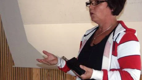 Eva Nyman har utrett förutsättningarna för en ny organisation vid socialförvaltningen . FOTO: Lotta Nilsson