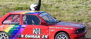 Johansson i fokus – även på rallybanan