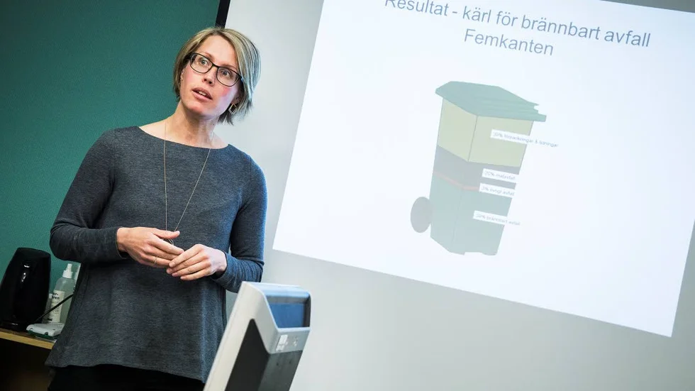 Presenterade. På en pressträff på torsdagen presenterades Luleå, Piteå, Boden Älvsbyn och Kalix resultatet av den 	gemensamma plockanalysen av hushållets sopor.