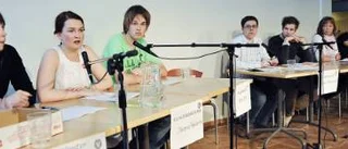 Unga politiker debatterade EU-frågor