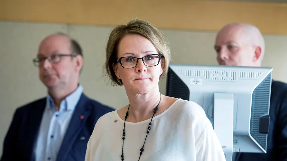 NÖJD. Maria Stenberg är nöjd med förslaget och vill börja förbereda en sammanslagning.