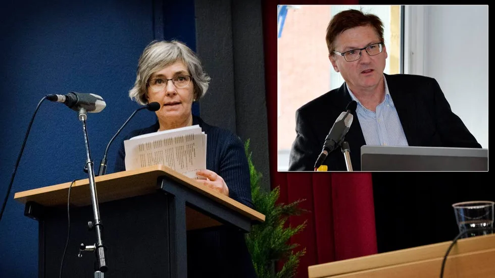 KOMMUNRESA. Gällivares två kommunalråd befann sig ombord på planet tillsammans med en delegation från kommunen.