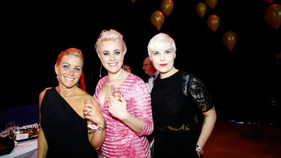 Camilla Soini, Maria Lundmark och Ingrid Fridesjö.