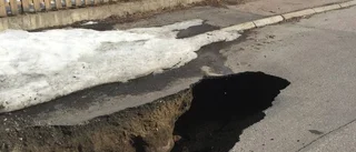 Stort slukhål i Malmberget