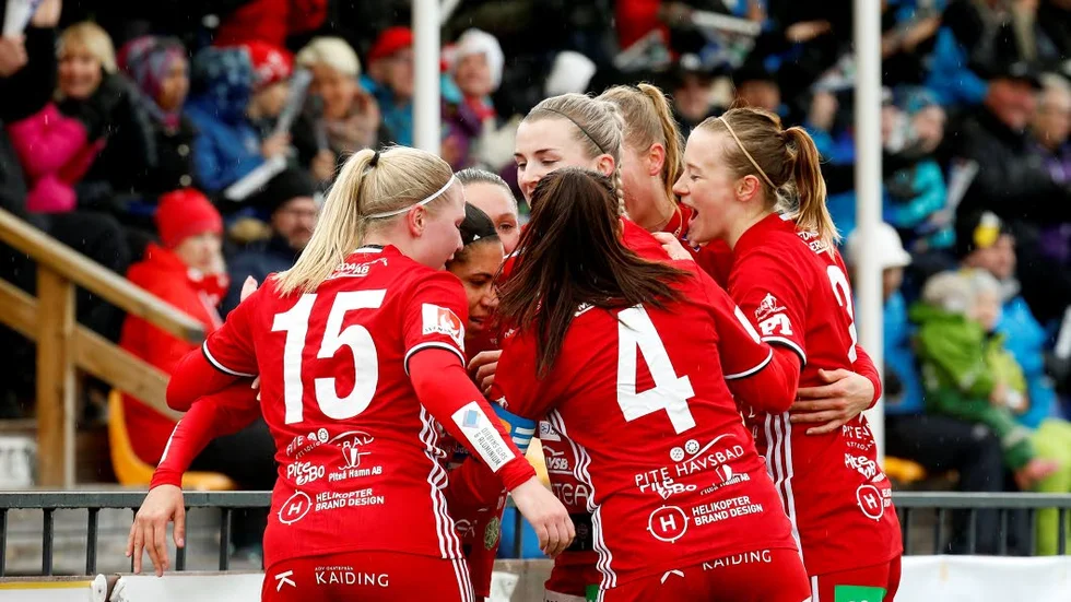 Jubel. Piteå IF fick en drömstart på årets säsong i allsvenskan.