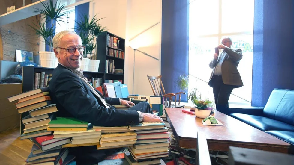 Gunnar Hökmark, en av Sverige 20 ledamöter i EU-parlamentet, kom till Linköping.