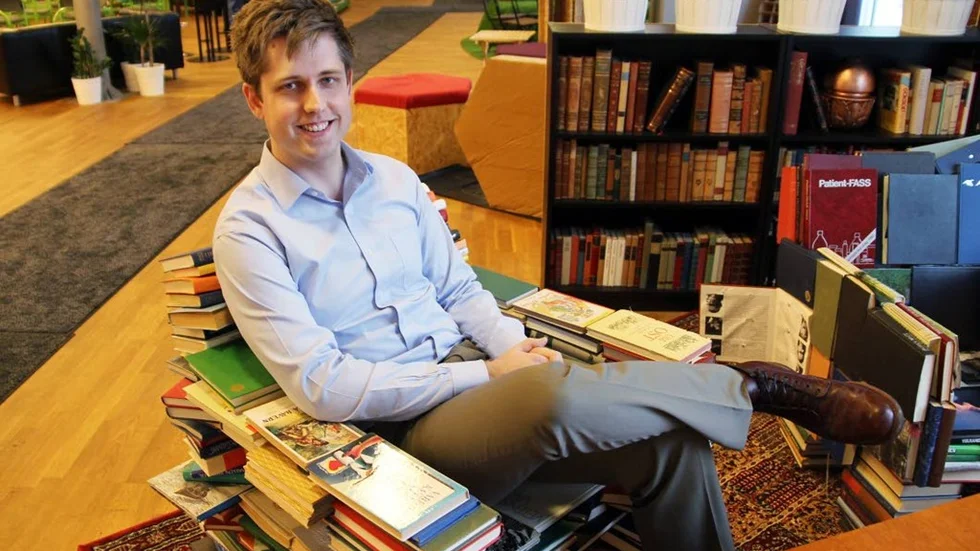 Jonathan Fors, doktorand på Linköpings universitet, ser många fördelar med den digitala valutan Bitcoin.