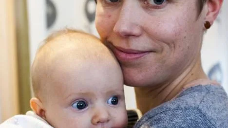 Majken och Sara Chlot fick ett av pyttetäckena.