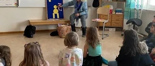 Författarbesök i Pajalas förskoleklasser