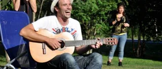 Stenmarck höll privat konsert