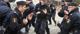 Polisens beredskap övar