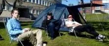 Tomt på festivalcampingen