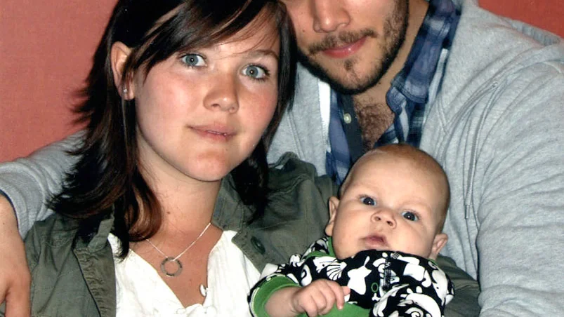 Hilda Duarte Sandberg och Rikard Andersson, Kalmar, fick 23/1 sonen Noah. Längd 52 cm, vikt 4 565 g. Rikard kommer ursprungligen från Sturefors. Foto: Per-Åke Roos