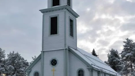 Korpilombolo kyrka fyller 150 år.