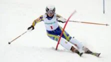 Johanna Mäntylä, Piteå, körde ur på lördagen - men hon fick sin revansch.