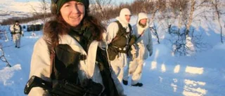 Norska stridsfordon tog sig in i Sverige