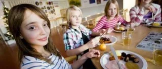 Lunchen är serverad