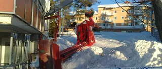 61-åring livshotande skadad
