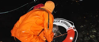 Man nära drunkna
