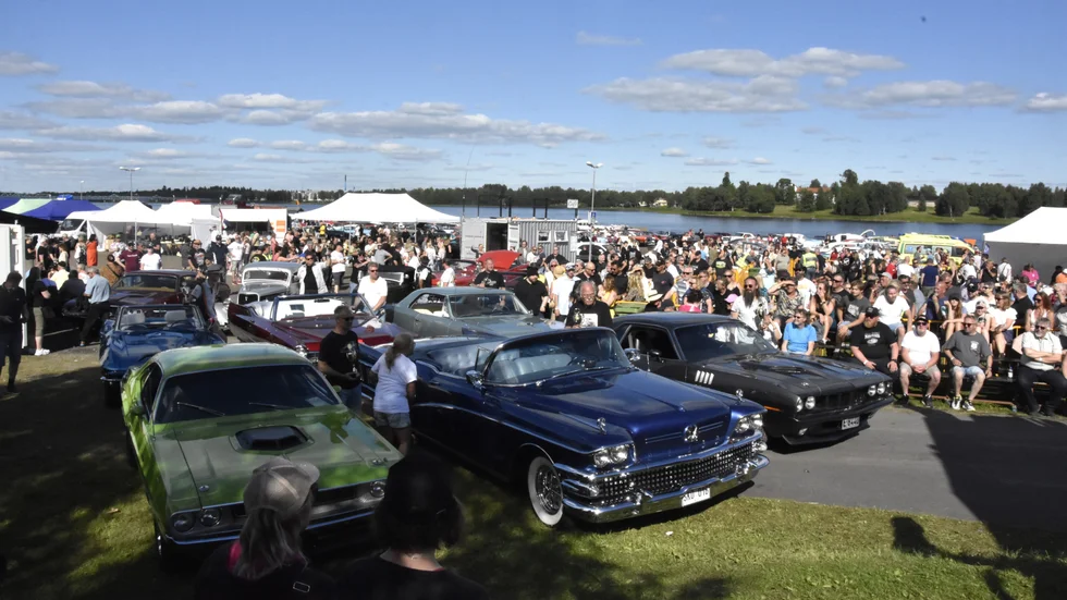 Sol, värme och bilar när Classic motor meet 2024 avrundades på lördagen.