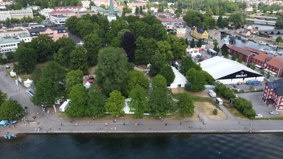 Besökarna bjuds i år på massor med aktivititer i Stadsparken under Vätternrundans alla lopp.
