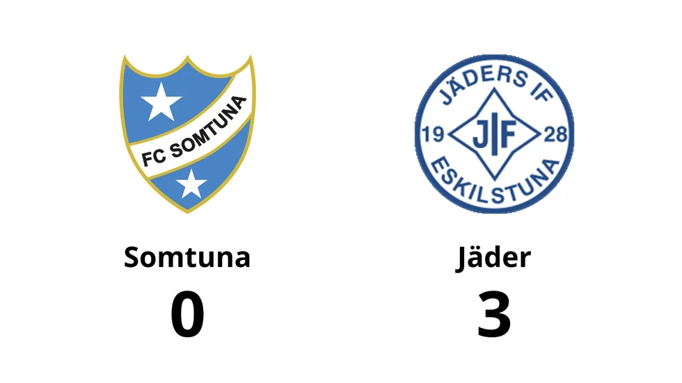 FC Somtuna förlorade mot Jäders IF