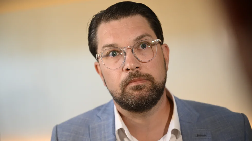 Sverigedemokraternas partiledare Jimmie Åkesson. Arkivbild.