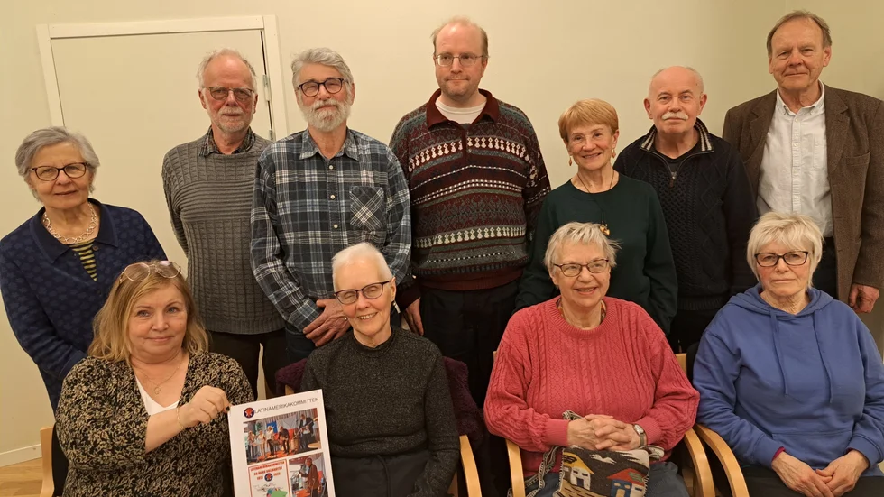 Deltagare vid årsmötet.