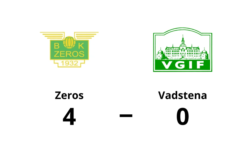 BK Zeros vann mot Vadstena GIF
