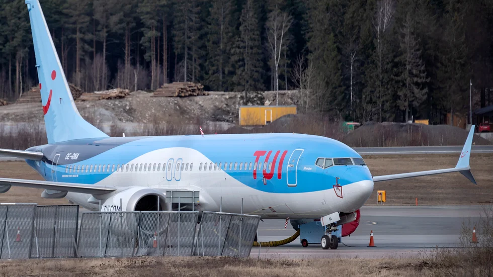 Ett flygplan från resebolaget Tui på väg till Thailand har tvingats vända. Arkivbild.