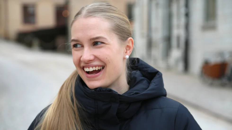 Innebandystjärnan Milla Nordlund är just nu på besök på Gotland, och det finns en chans att hon spelar i Endre nästa säsong. 