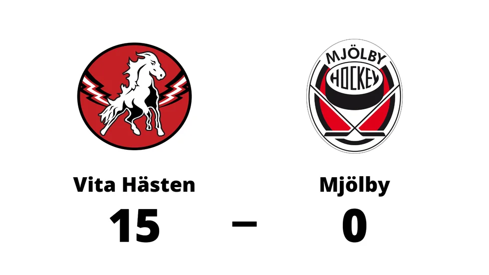 HC Vita Hästen vann mot Mjölby HC