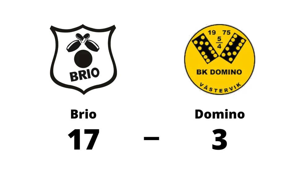 BK Brio vann mot BK Domino