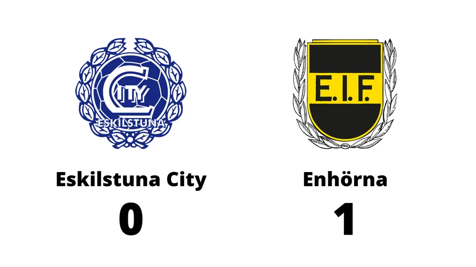 Eskilstuna City förlorade mot Enhörna IF