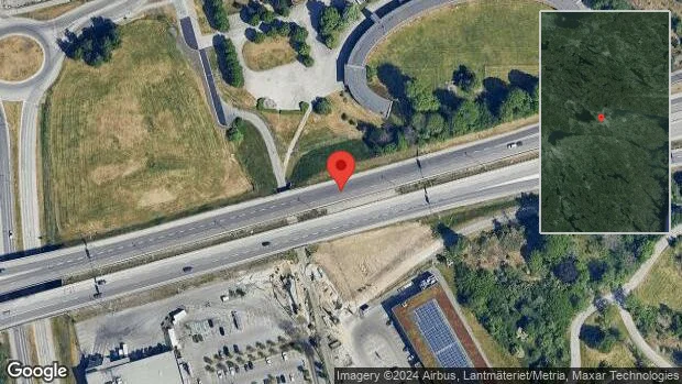 Större trafikolycka på E22