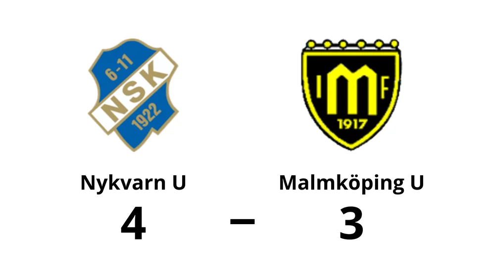 Nykvarns SK U vann mot Malmköping U