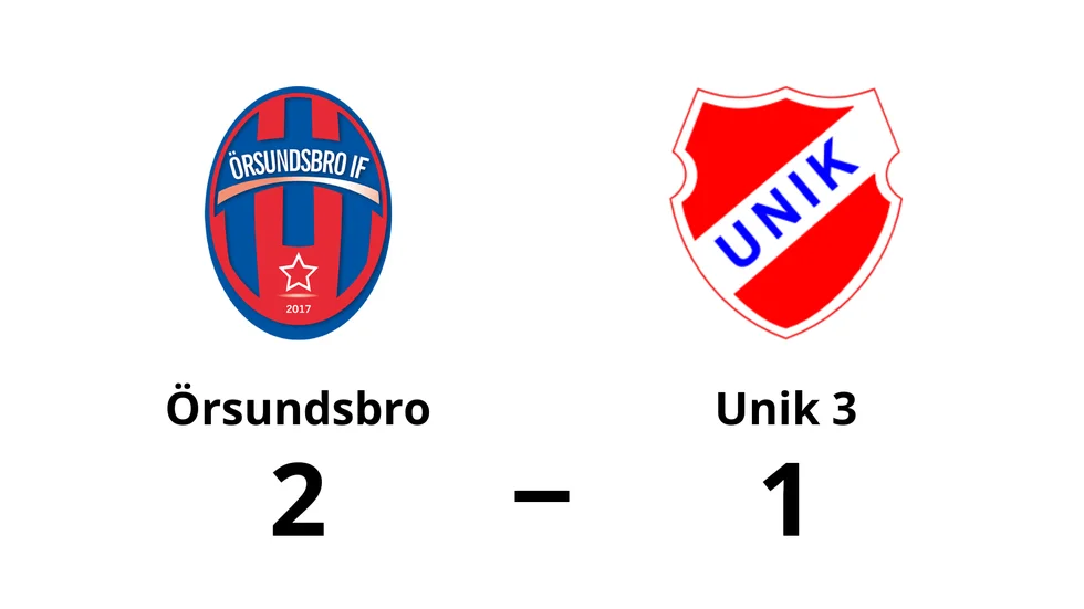 Örsundsbro IF vann mot Unik FK 3