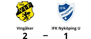 Mikael Meza Vergaras mål räckte inte när IFK Nyköping U föll
