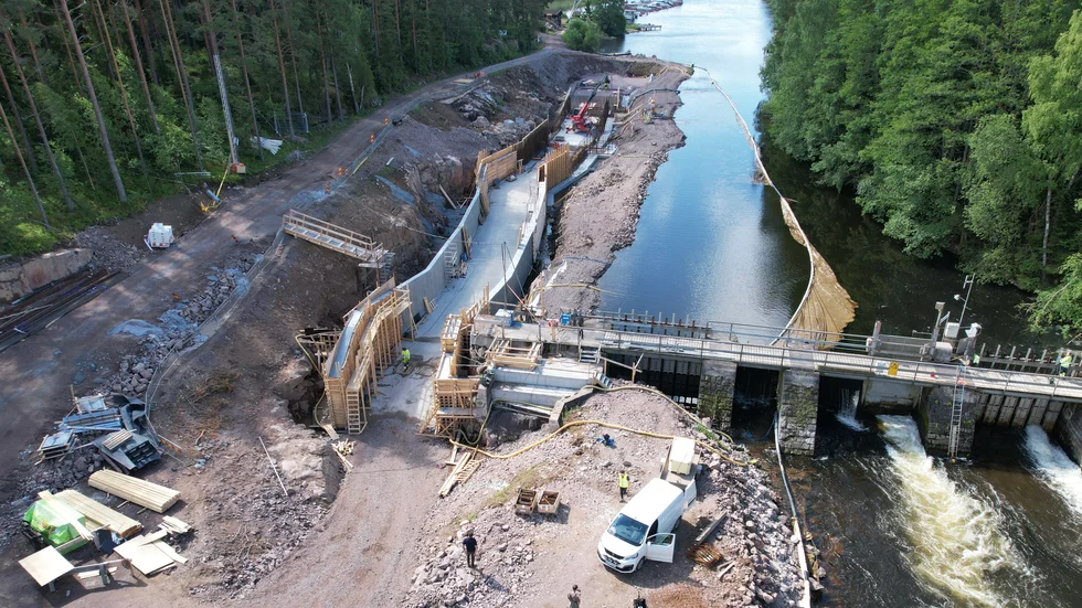 Bygget av fiskvägen i Laxberg beräknas kosta 35 miljoner kronor.